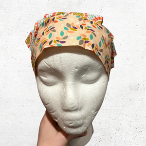 Floral Scrub Cap