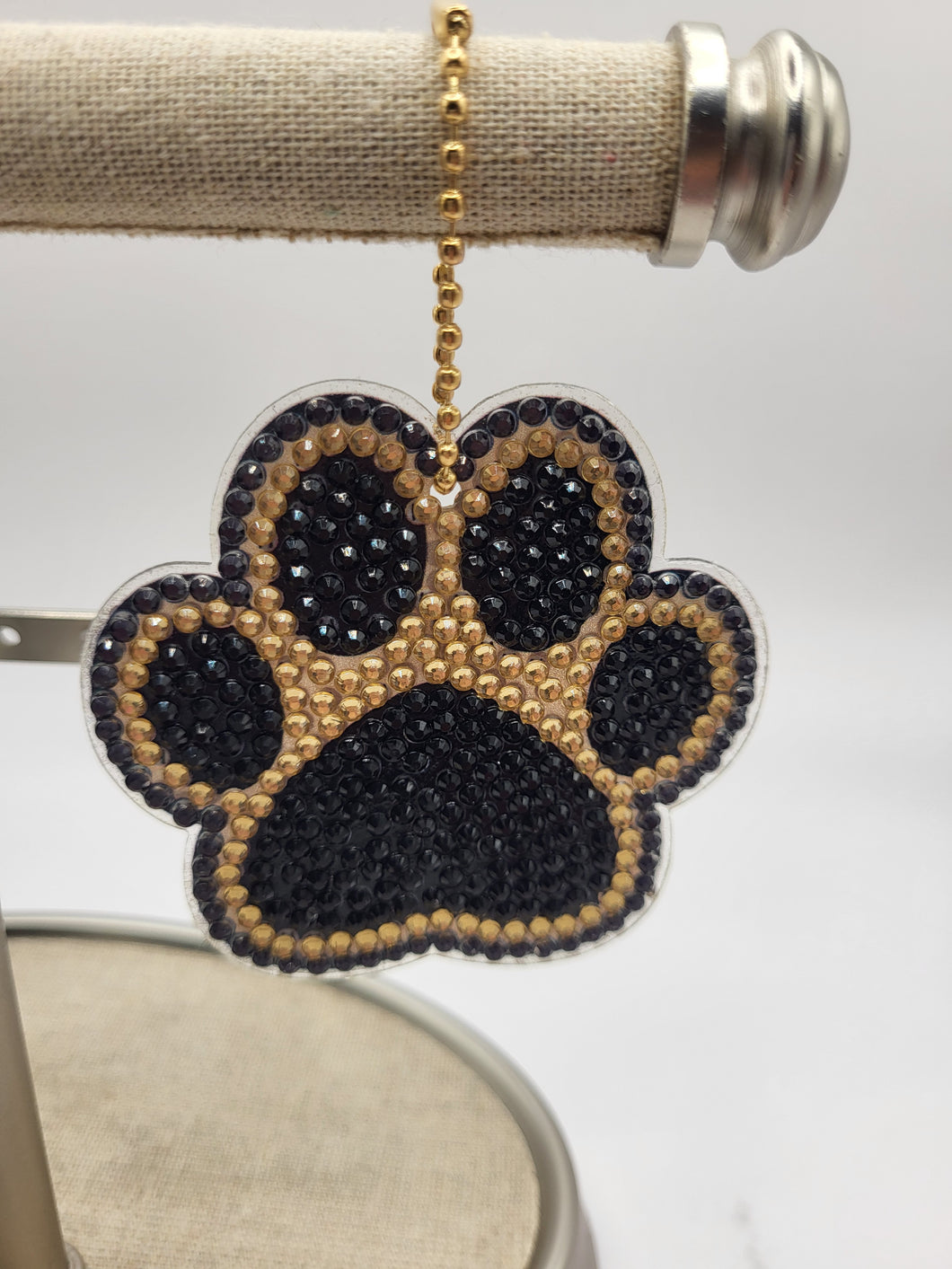 Paw Print Keychain