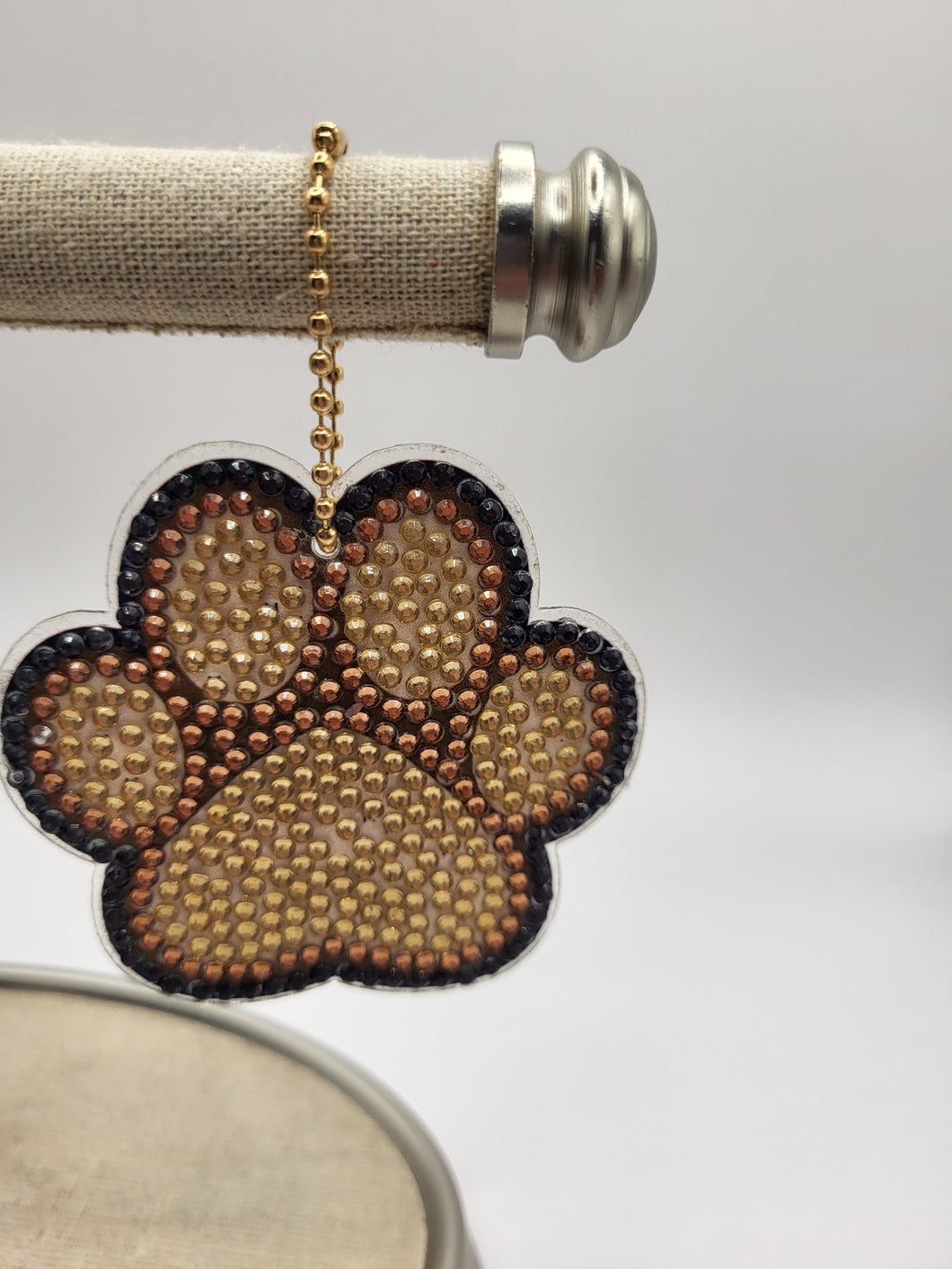 Paw Print Keychain