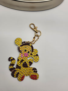 Tigger Single Sided Keychain