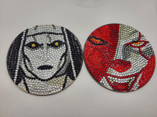 Load image into Gallery viewer, Horror Movie Themed Bling Coaster Set