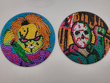 Load image into Gallery viewer, Horror Movie Themed Bling Coaster Set