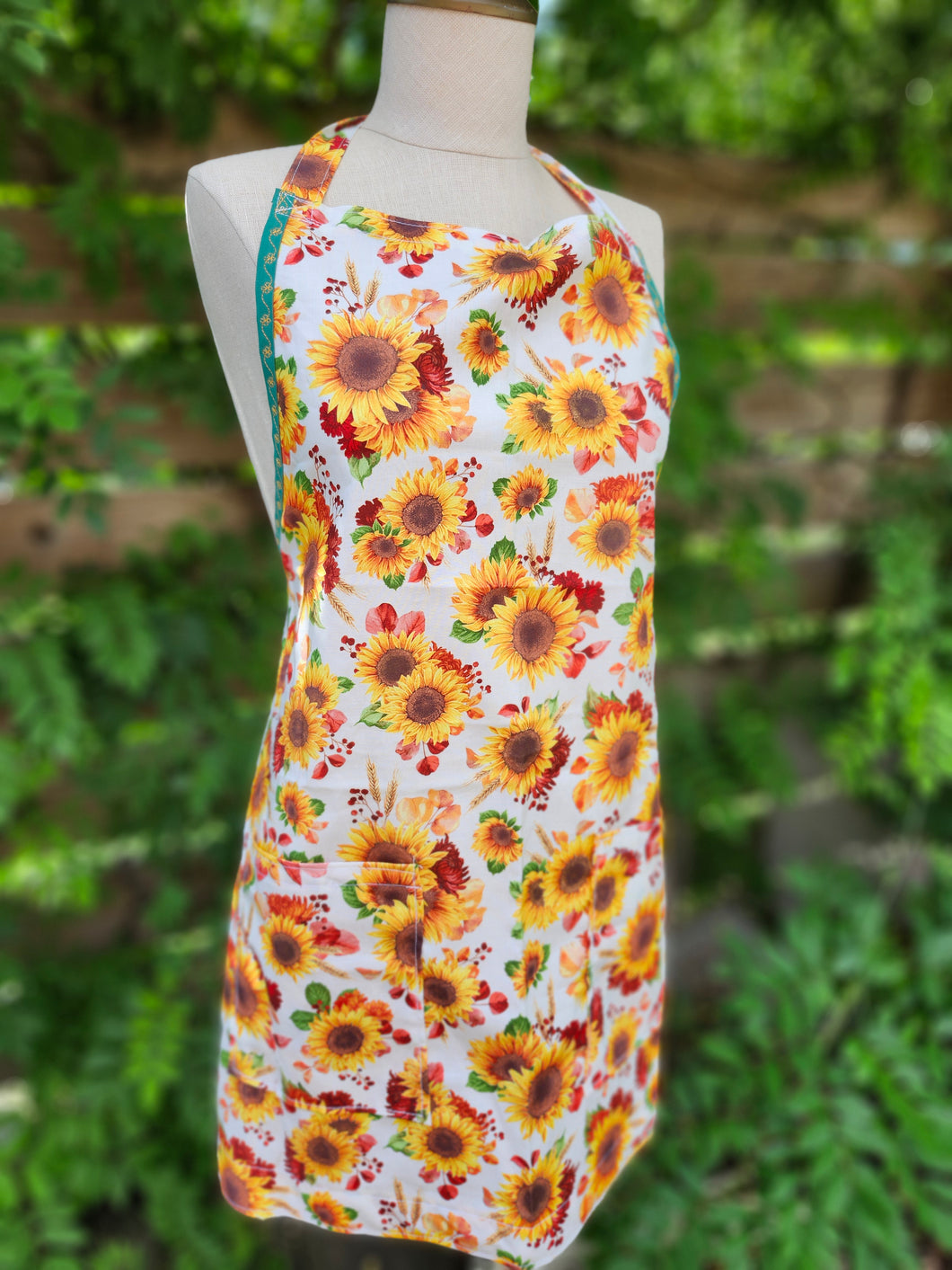 Sunflower Themed Apron