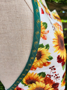 Sunflower Themed Apron