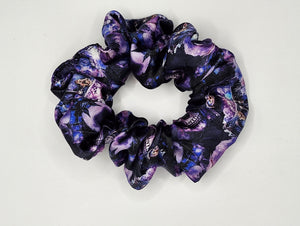 Skulls Satin Scrunchie