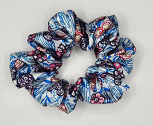 Load image into Gallery viewer, Mickey Flowers Satin Scrunchie