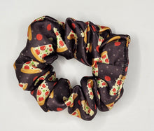 Load image into Gallery viewer, Pizza Satin Scrunchie