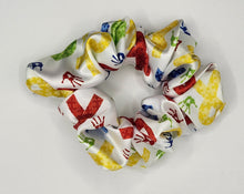 Load image into Gallery viewer, Autism Awareness Satin Scrunchie