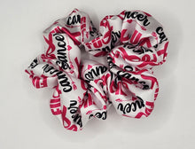 Load image into Gallery viewer, Breast Cancer Awareness Satin Scrunchie