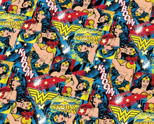 Load image into Gallery viewer, Wonder Woman Satin Scrunchie