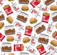 Load image into Gallery viewer, Chick-fil-A Satin Scrunchie