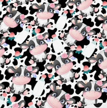 Load image into Gallery viewer, Cow Satin Scrunchie