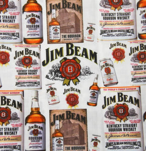 Jim Beam Satin Scrunchie